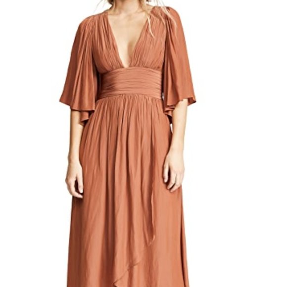 Ramy Brook Kinslie Dress - Terracotta